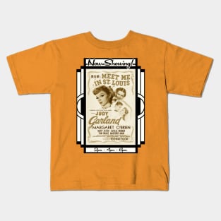 Meet Me In St. Louis (Sepia) Kids T-Shirt